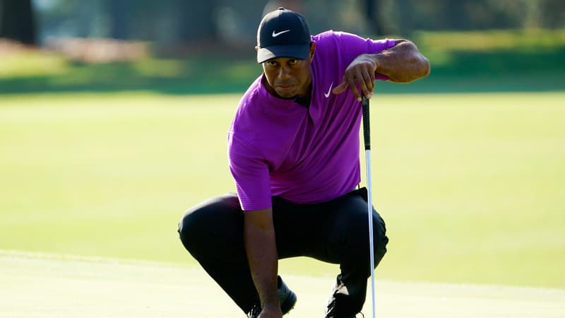 Le golfeur Tiger Woods, à Augusta le 14 novembre 2020