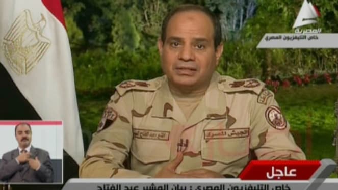 Le maréchal Abdel Fattah al-Sissi, futur président de l'Egypte, en 2013