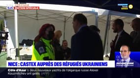 Nice: Jean Castex en visite dans la ville auprès des réfugiés ukrainiens