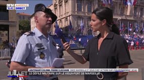 14-Juillet à Marseille: "l'immense fierté" ressentie par les militaires lors du défilé