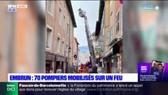 Hautes-Alpes: 70 sapeurs-pompiers mobilisés sur un feu à Embrun