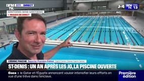 Un an après les JO: la piscine de Saint-Denis ouvre pour le grand public 