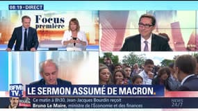 Le sermon assumé de Macron