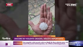 Orages : chutes de grêle impressionnantes dans le département de la Loire
