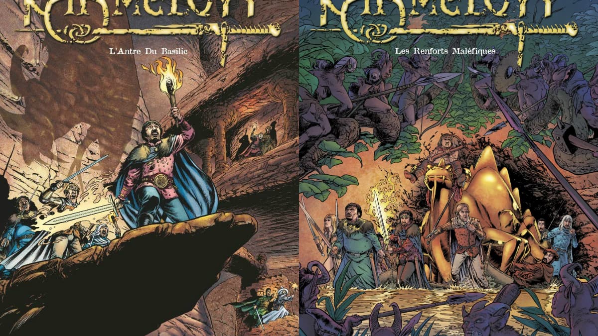 Couvertures des BD de Kaamelott Couvertures des BD de Kaamelott