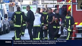 Incendie à Paris: 8 morts rue Myrha