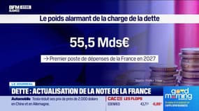 Dette: actualisation de la note de la France