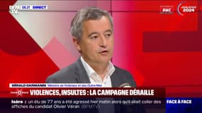 Législatives: Gérald Darmanin annonce que "51 candidats, suppléants ou militants ont été agressés physiquement"