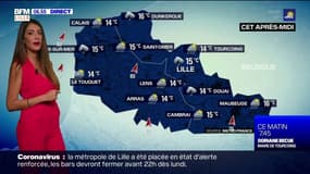 Météo Grand Lille: un temps maussade avec de nombreuses averses accompagnées de coups de tonnerre