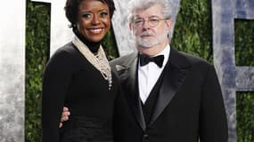 Le cinéaste américain George Lucas va se marier avec sa compagne Mellody Hobson. George Lucas, âgé de 68 ans, a auparavant été marié à la monteuse Marcia Lucas, née Griffin, entre 1969 et 1983. /Photo prise le 26 février 2012/REUTERS/Danny Moloshok