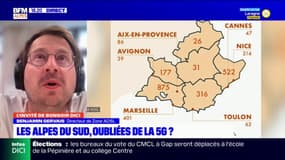 PACA: Benjamin Gervais, PDG de zone ADSL, revient sur le nombre d'antennes 4G et 5G dans la région