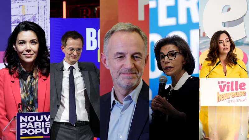 Élections municipales à Paris: Emmanuel Grégoire distance Rachida Dati au premier tour selon un sondage, Sarah Knafo à égalité avec Pierre-Yves Bournazel
