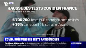 Pass sanitaire: les Français se ruent sur les tests PCR et antigéniques