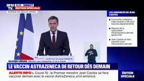 Olivier Véran: "En Île-de-France et dans les Hauts-de-France, nous avons dépassé le nombre maximal de patients admis en réanimation lors du pic de la deuxième vague"