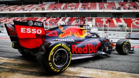 Max Verstappen à Barcelone en février dernier
