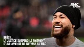 Brésil : La justice suspend le paiement d'une amende de Neymar au fisc