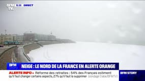 Story 1 : le nord de la France en alerte orange neige-verglas - 08/01