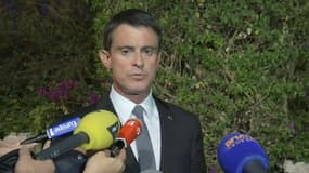 Manuel Valls en déplacement en Israël, le 23 mai 2016.