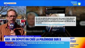 Var: le député RN Philippe Schreck crée la polémique après la condamnation de Marine Le Pen