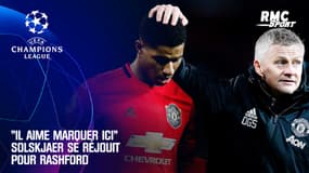 PSG - Manchester United : "Il aime marquer ici", Solskjaer se réjouit pour Rashford (et valide son engagement caritatif)