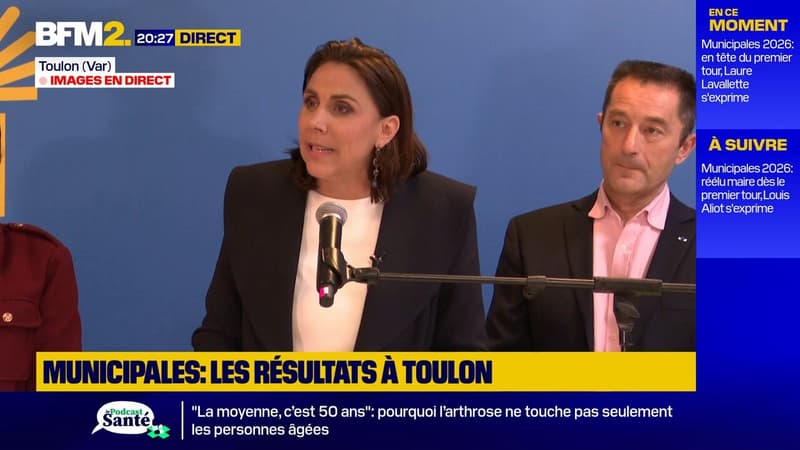 Municipales 2026: la candidate RN à Toulon, Laure Lavallette, lance un appel aux "électeurs de droite et du centre-droit"
