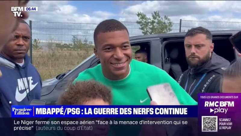 La guerre des nerfs continue entre Kylian Mbappé et le PSG