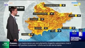 Météo Côte d’Azur: le soleil persiste et les températures restent douces, 13°C à Nice