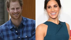 Le Prince Harry / L'actrice Meghan Markle