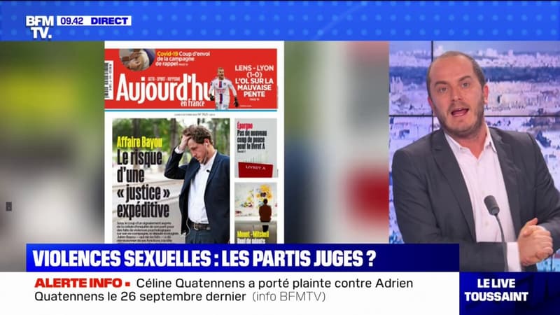 Accusations contre Julien Bayou: les partis juges ?