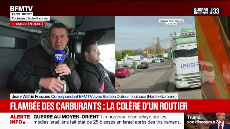 Carburants: au cœur de la mobilisation des routiers contre la flambée des prix