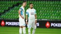 Arek Milik et Dimitri Payet avec l'OM