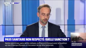 Pass sanitaire non respecté: de lourdes sanctions