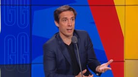 Jean-Baptiste Djebbari, l'ancien ministre des Transports, sur le plateau des "Grandes Gueules" le 31 août 2022