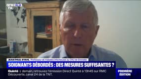 Covid-19: les soignants divisés sur les mesures annoncées lundi soir