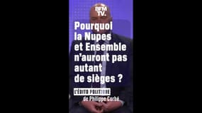 Législatives: pourquoi la Nupes et Ensemble, quasi à égalité des voix, n'auront pas autant de sièges