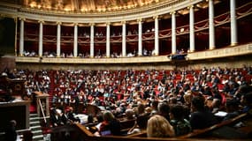 L'Assemblée nationale à Paris le 19 juillet 2022 