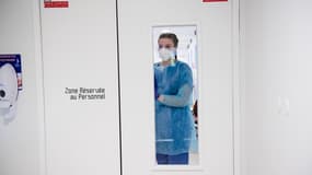 Une soignante à l'IHU de Marseille en pleine crise du coronavirus. 