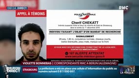 Strasbourg: Cherif Chekatt était connu des services de police allemands
