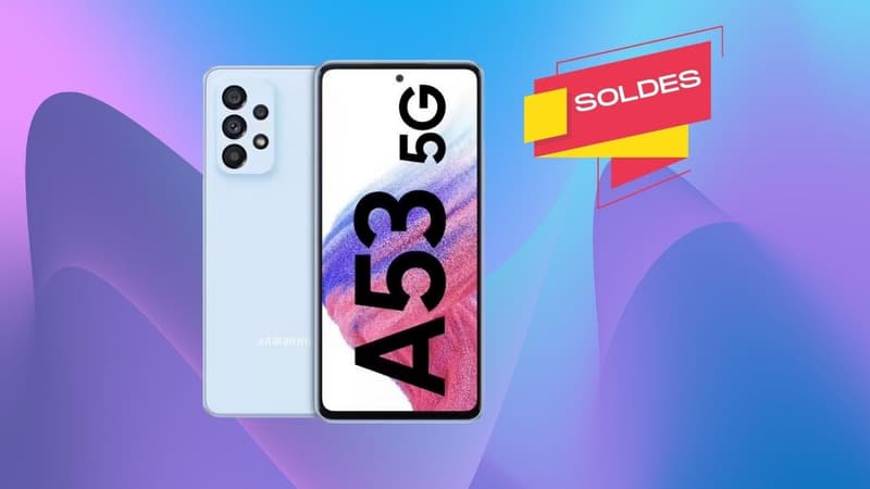 Samsung Galaxy A53 : peut-être le meilleur rapport qualité/prix durant les soldes