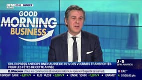 Transport de colis: "Nous sommes dans une période faste" annonce Philippe Prétat, PDG de DHL Express France