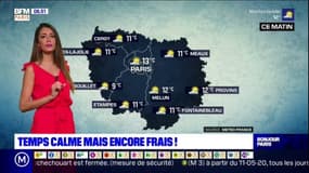 Météo en Île-de-France: un temps calme, les températures ne dépassent pas 21°C l'après-midi
