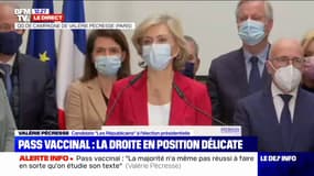 Pass vaccinal: Valérie Pécresse fustige "l'impréparation et l'improvisation du gouvernement"