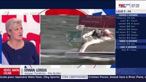Route du Rhum - Erwan Le Roux passe dire bonjour en direct de son bateau