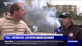 Des grévistes occupent les sites Enedis des Bouches-du-Rhône
