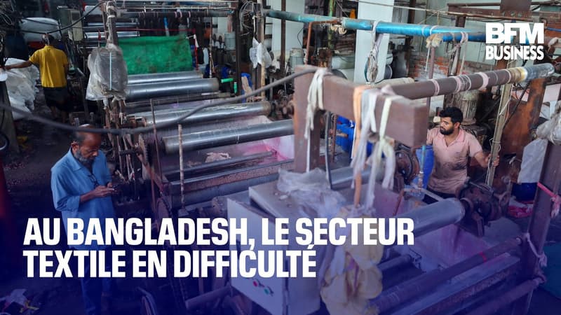 Au Bangladesh, le secteur textile en difficulté