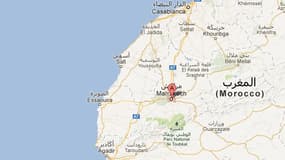Capture Google Maps de Marrakech