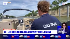 JO: les bateaux-taxis arrivent sur la Seine