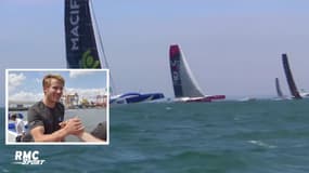 Route du Rhum : Gabart raconte son départ canon...   et pense aux concurrents contraints à l'abandon