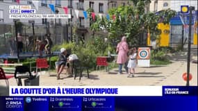 Paris: des olympiades pour les enfants dans le 18e arrondissement