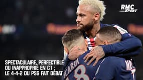 Spectaculaire, perfectible ou inapproprié en Ligue des champions : le 4-4-2 du PSG fait débat